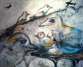 'London Birds' by Anja Kleemann-Jacks.