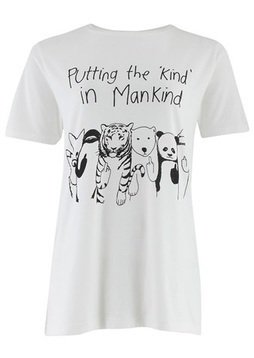 Ethical fashion brand People Tree has collaborated with designer Simeon Farrar and his quirky slogan T-shirt label Black Score on a capsule collection.