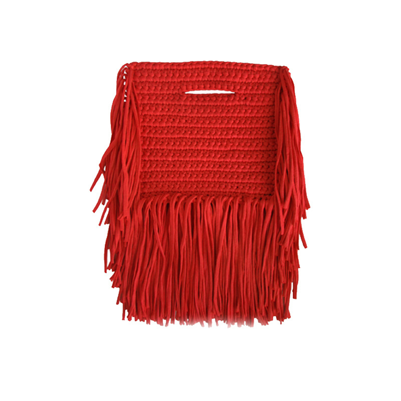 Fringe Around Clutch | Binge Knitting | Fashion ComPassion