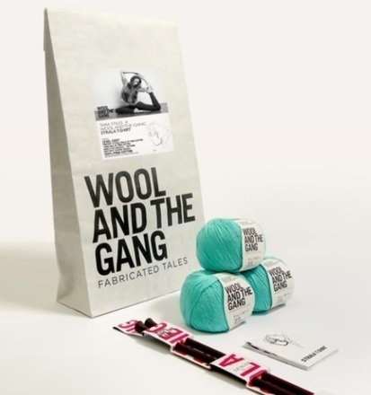 Wool And The Gang offer easy-to-follow Knit Kits, which allows customers to knit their own customised Wool and the Gang designs at home.