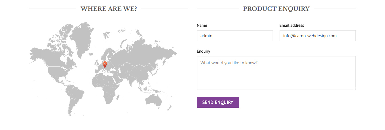You can now directly get in touch with the brand/artisan
